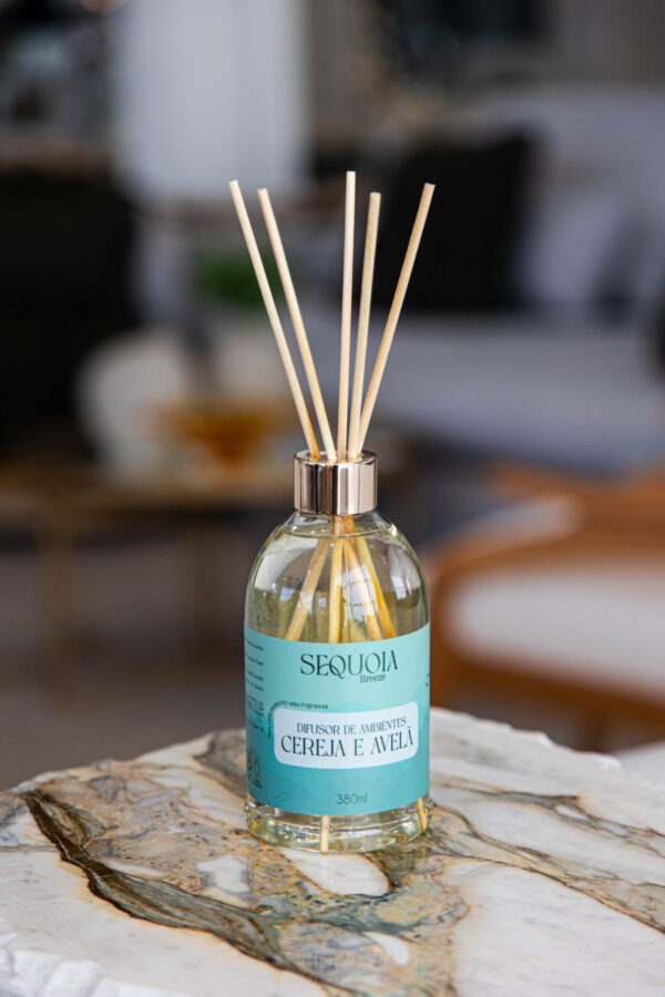 Difusor de Ambiente Cereja e Avelã SequoiaBreeze 380ml - Image 2
