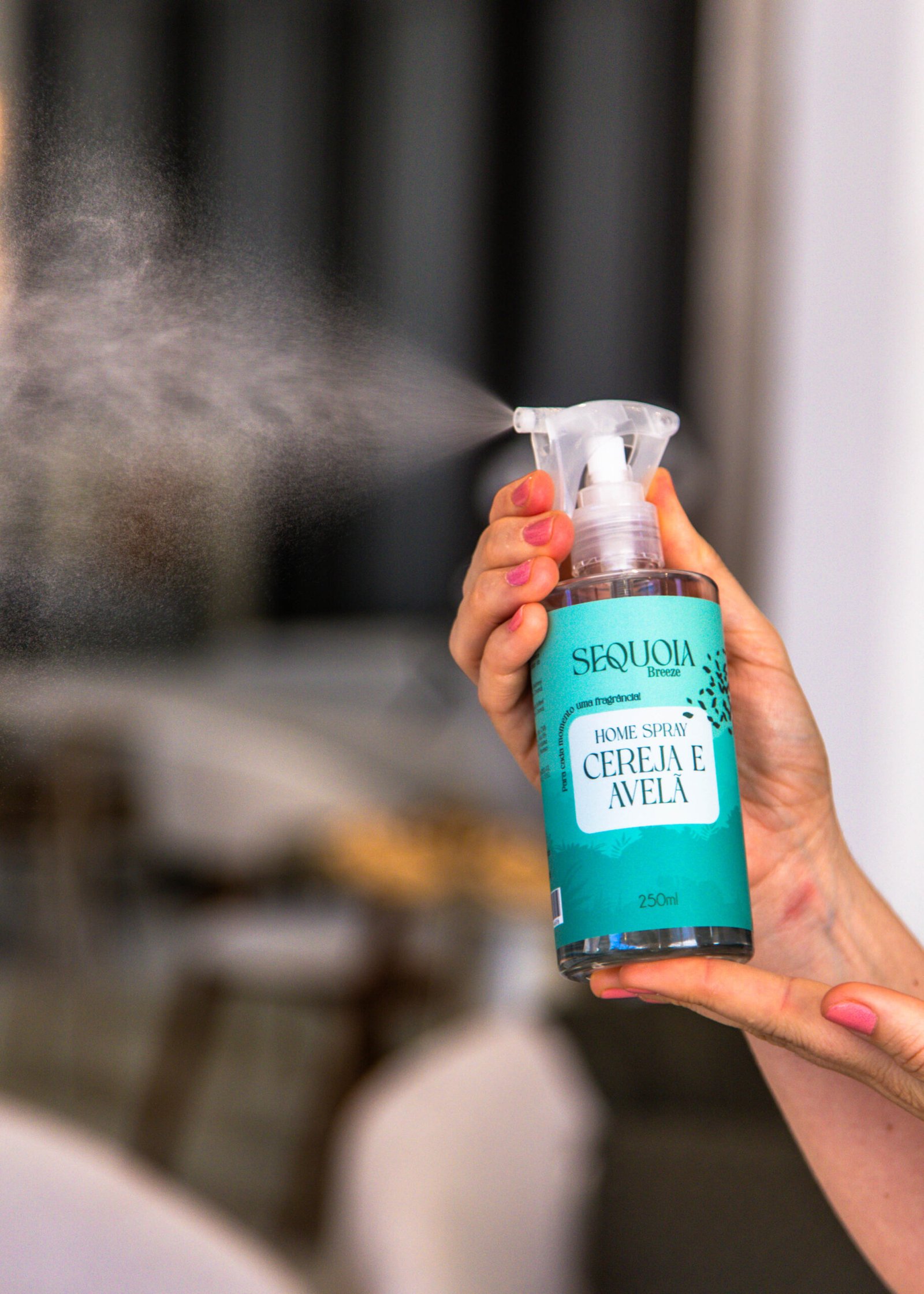 Home Spray Cereja e Avelã SequoiaBreeze 250ml - Image 2